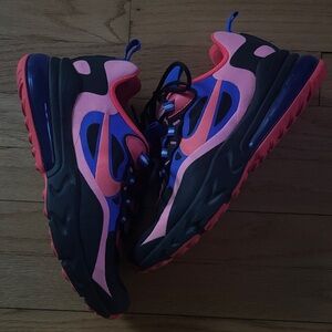 Stylish Pink and Black Women's Sneakers